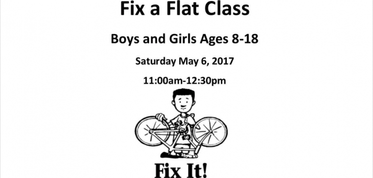 Fix a Flat Class at Spooner Library
