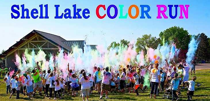 Shell Lake PTA is Hosting A Color Run!