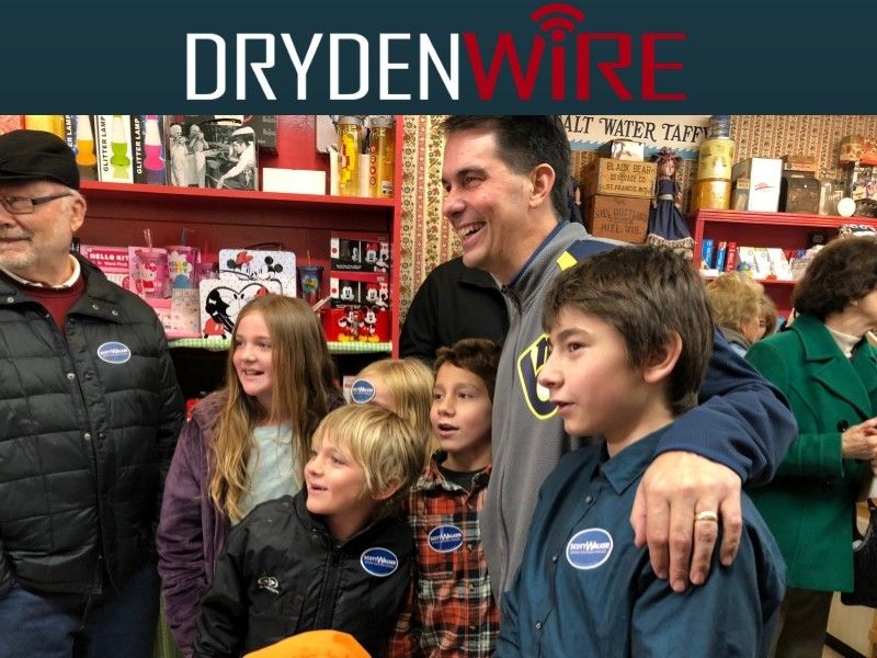 Gov. Walker Chats with DrydenWire.com While Touring NW Wisconsin