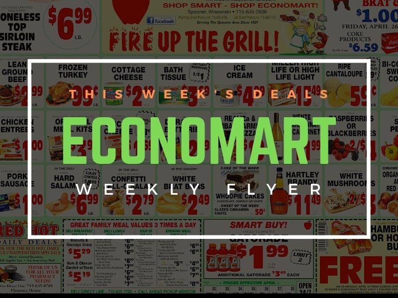 'Fire Up The Grill' - This Week's Great Deals From Schmitz's Economart!