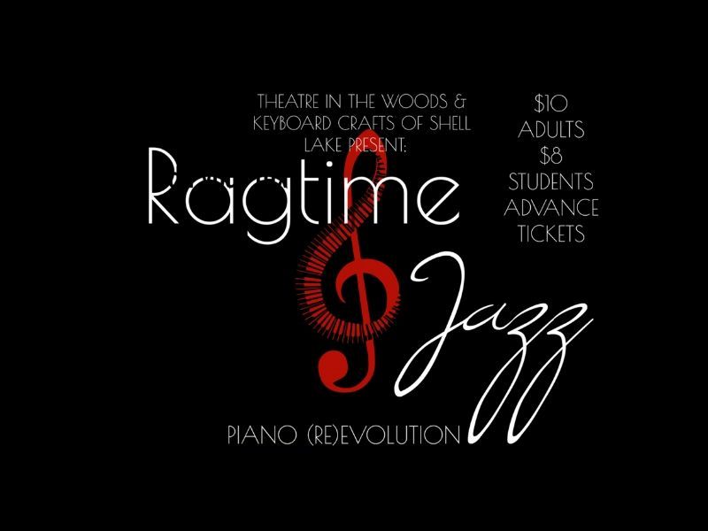 'Ragtime Piano (Re) Evolution' - Saturday June 1st, 2019