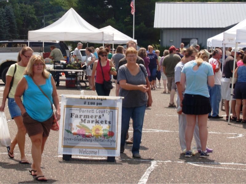 Burnett County Farmer’s Markets Celebrating Opening Of 15th Season!