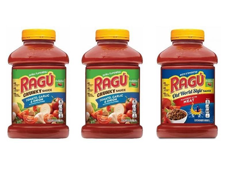 RECALL: Select Varieties Of RAGU Pasta Sauce Recalled