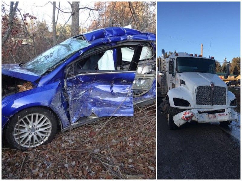 Spooner High School Student Injured In Car Vs Propane Truck Crash