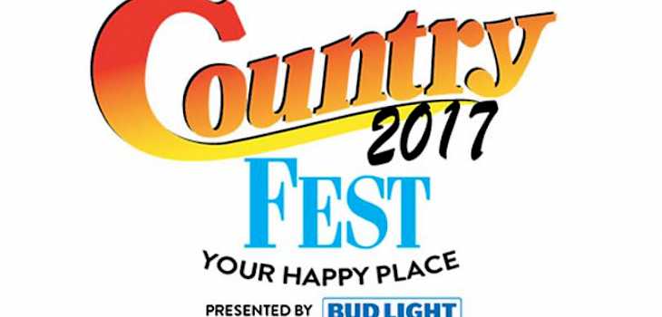 2017 Country Fest Headliners Announced