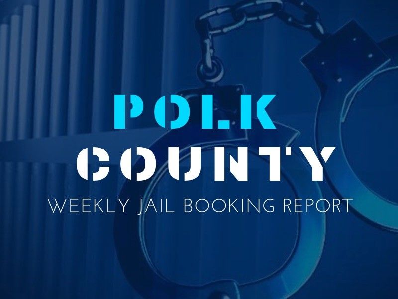 Weekly Jail Booking Report For Polk County