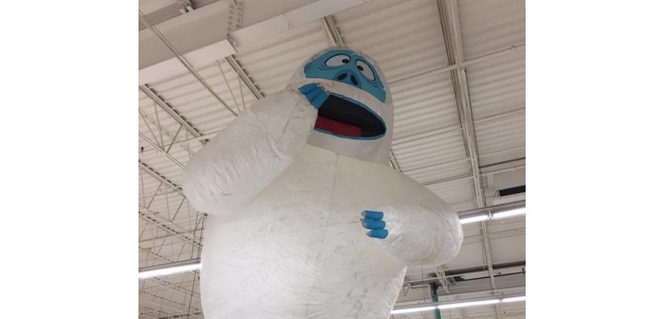 BREAKING NEWS: Abominable Snowman Spotted in Area