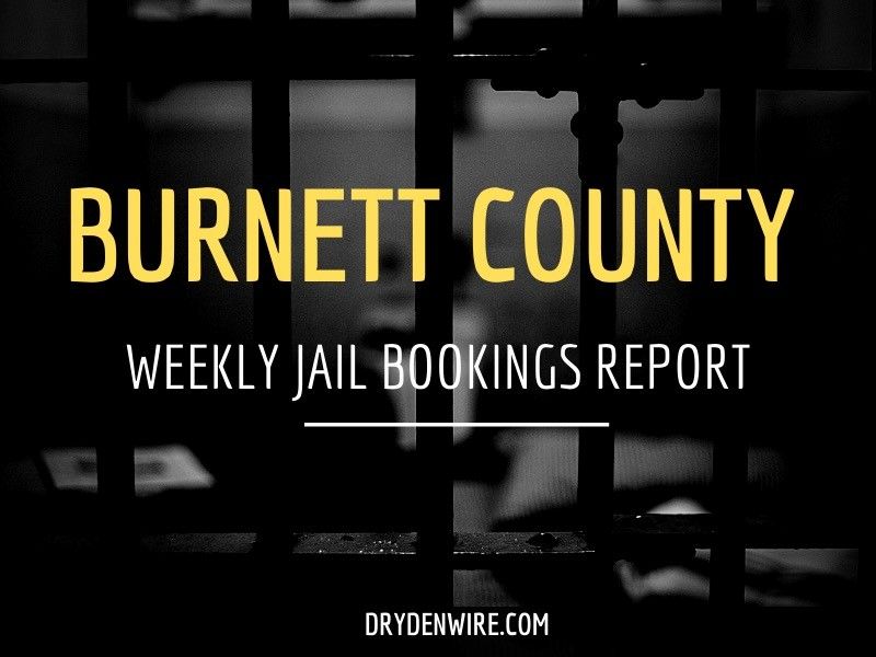 Burnett County Jail Bookings Report