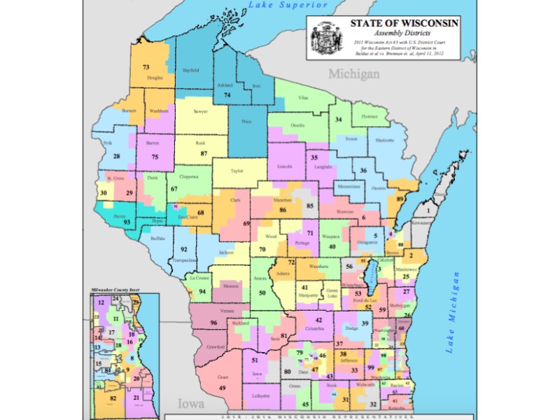 Plaintiffs Call for New Maps for Wisconsin Legislative Districts