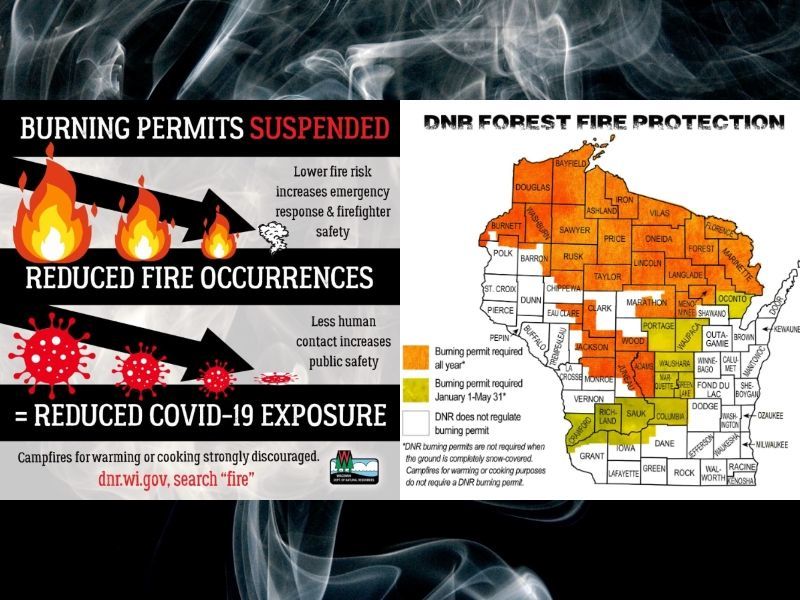 DNR Annual Burning Permits Are Suspended