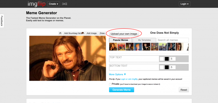 Make Your Own Memes! - Imgflip
