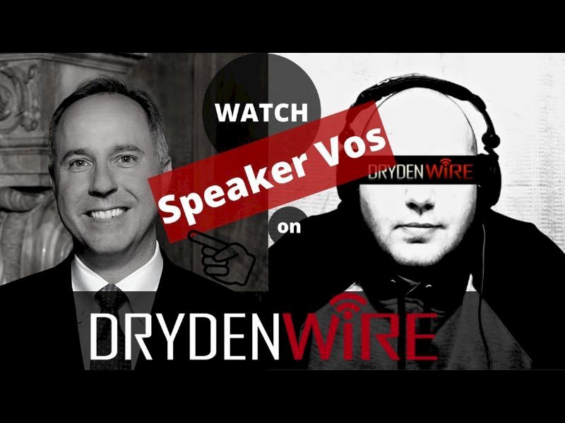 Watch Robin Vos On DrydenWire Live @8:30a