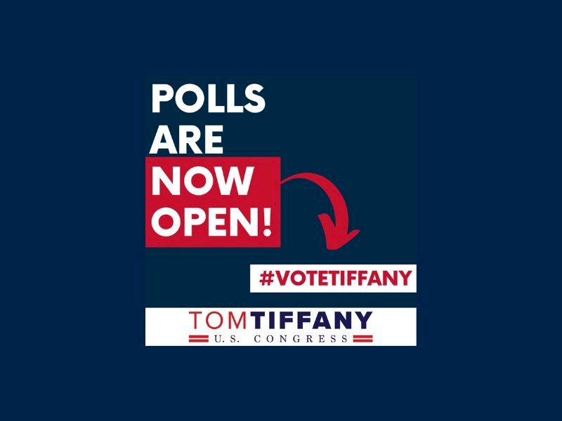 Election Day, Vote Tom Tiffany