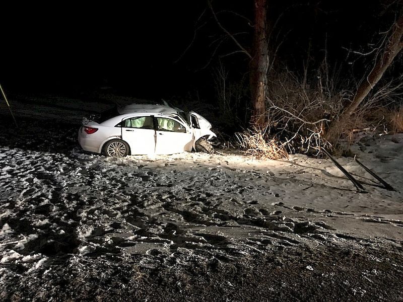 Barron Woman Dies After Car Strikes Tree