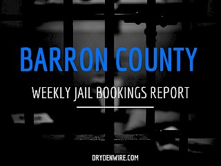 Barron County Weekly Jail Bookings Report Article Image