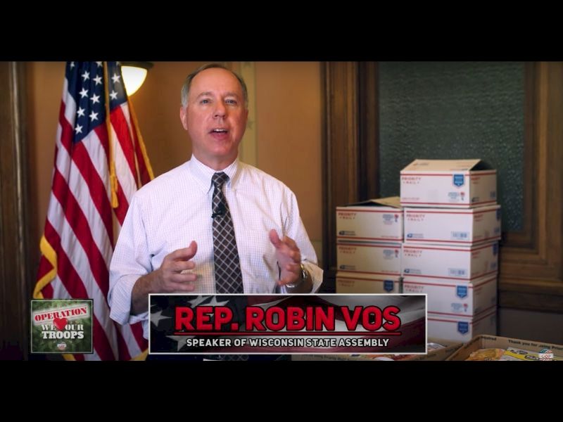 Rep. Robin Vos, Assembly GOP Send Care Packages To Troops Overseas