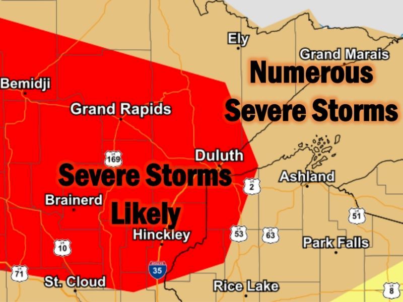Multiple Rounds Of Severe Weather Expected | Recent News | DrydenWire.com