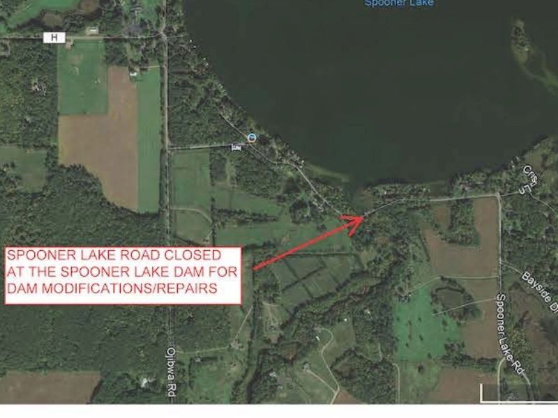 Modifications To Spooner Lake Dam Scheduled