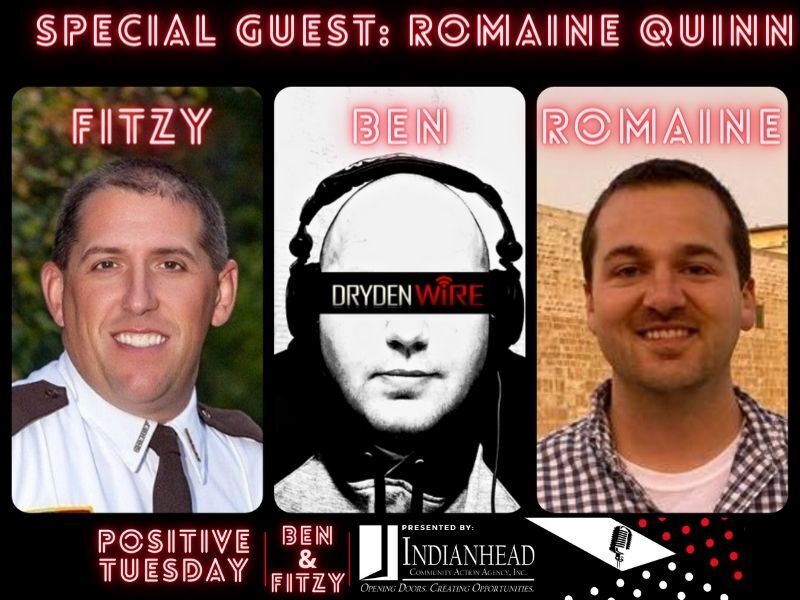 WATCH: 'Positive Tuesday W/ Ben & Fitzy' W/ Special Guest: Romaine Quinn