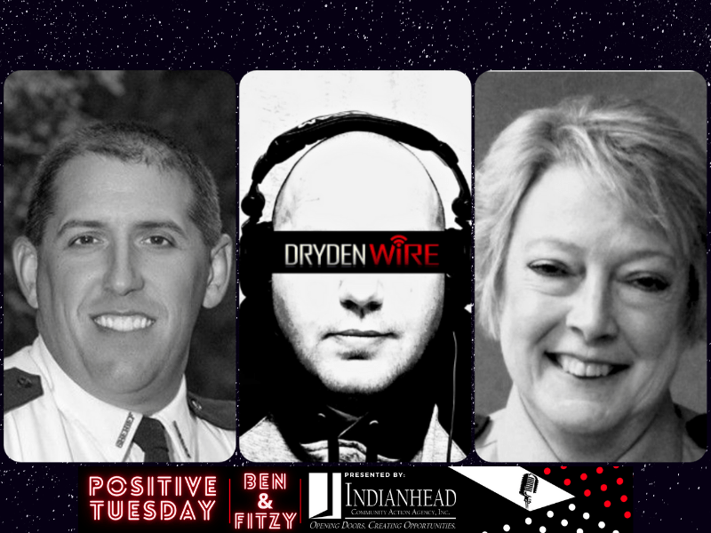 WATCH: Positive Tuesday w/ Ben & Fitzy! Special Guest: Burnett Sheriff Tracy Finch