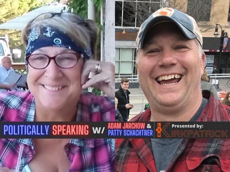 Live On Facebook This Morning @8:30a: 'Politically Speaking' W/ Adam & Patty