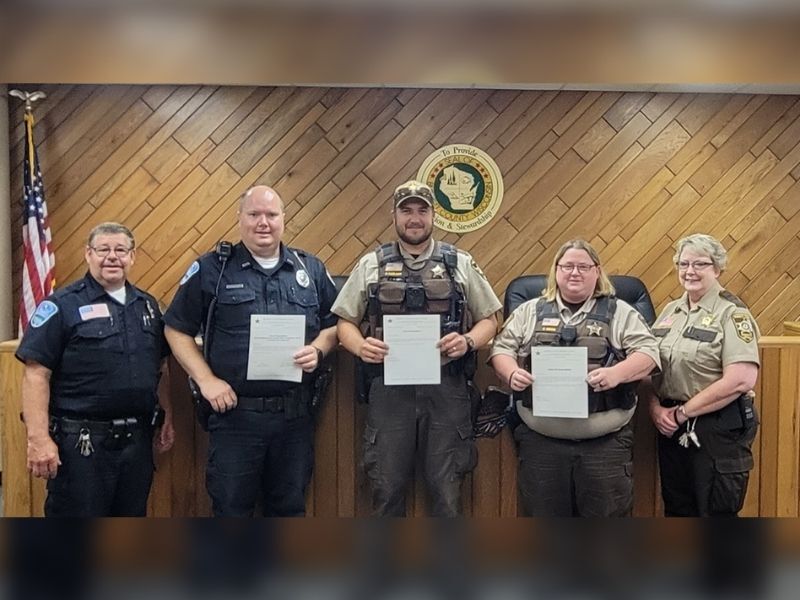 Burnett County Sheriff's Office Announces Recipients Of Life Saving Awards