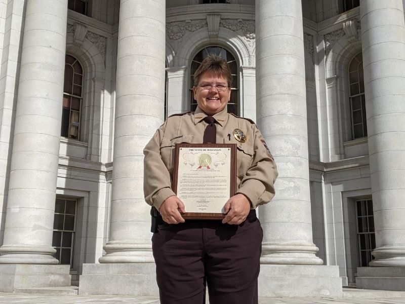 Sheriff Nancy Hove Recognized As The 2021 First Responder Of The Year