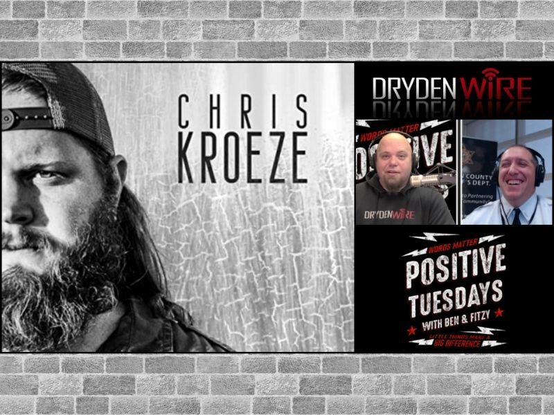 Chris Kroeze To Join ‘Positive Tuesday W/ Ben & Fitzy’ Jan. 25th