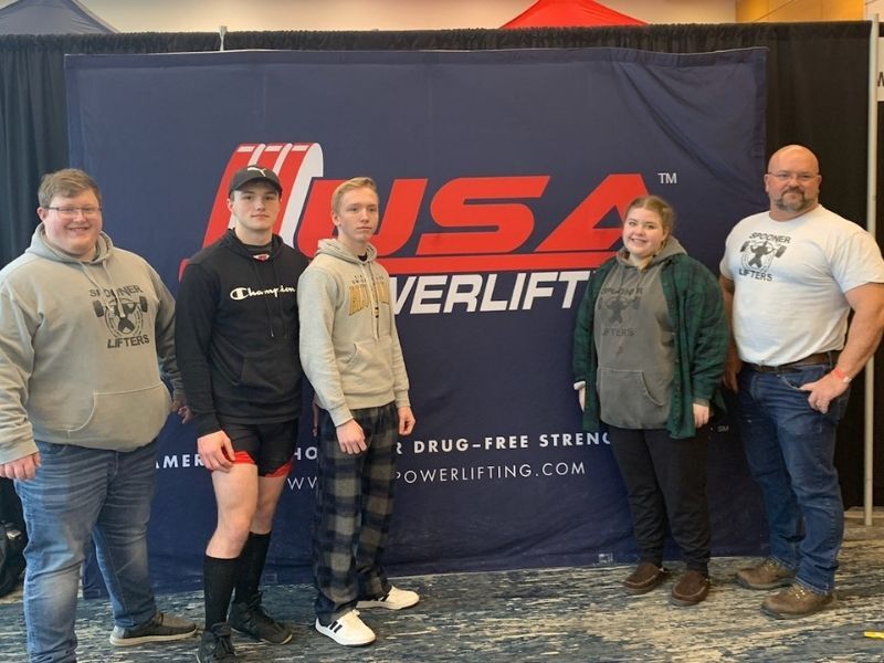 Spooner Teens Have A Great Showing At The National Powerlifting Championships