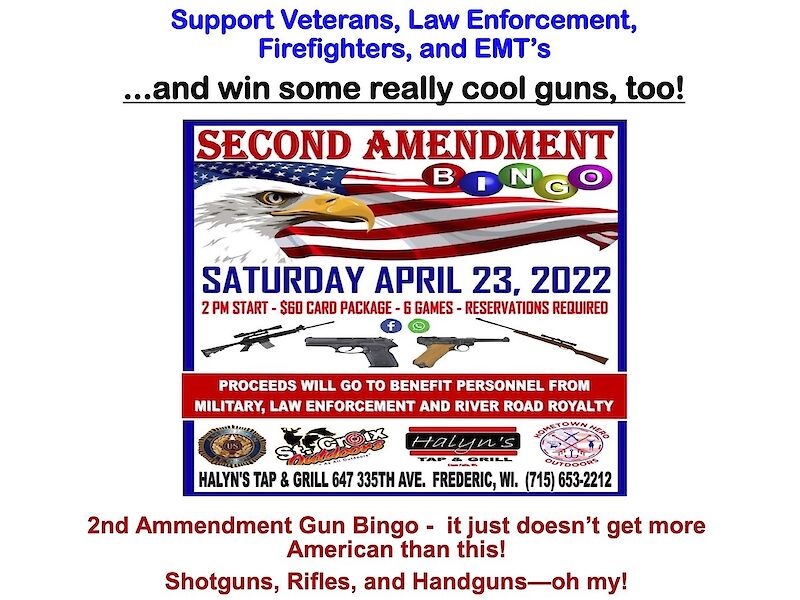 2nd Amendment Gun Bingo Fundraising Event This Saturday