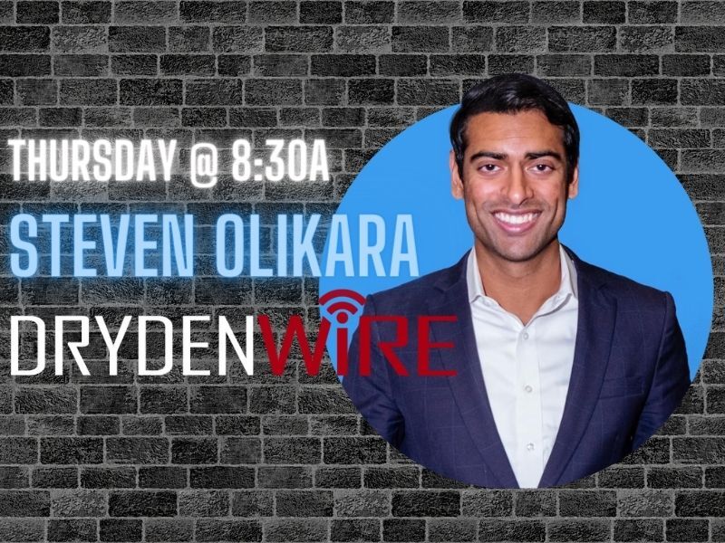 DrydenWire Live! Guest: Democrat Candidate For U.S. Senate - Steven Olikara