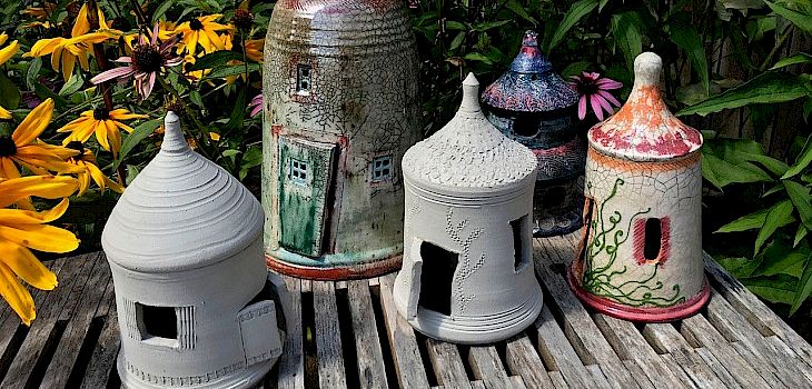 Make Your Own Fairy House at The Potter's Shed