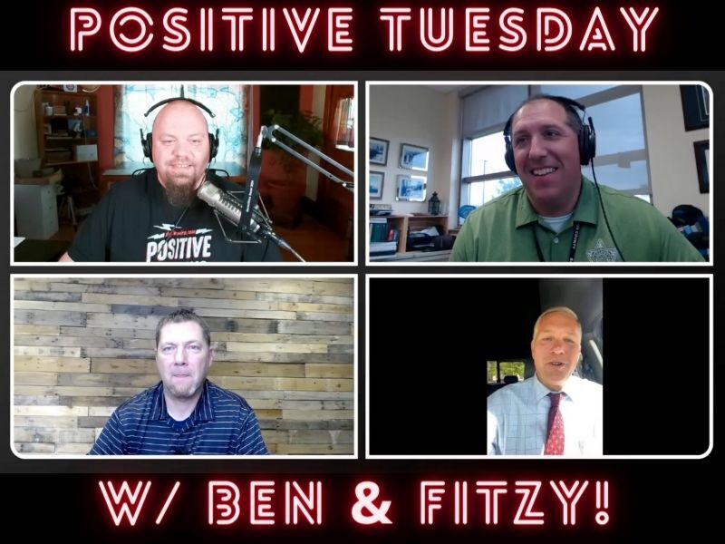 WATCH: Kirk Anderson, Adam Jarchow Joined Ben & Fitzy On This Week's 'Positive Tuesday' Show!