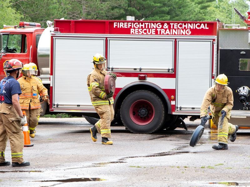 Area Youth Learn Rescue Skills At Northwood Technical College Camp