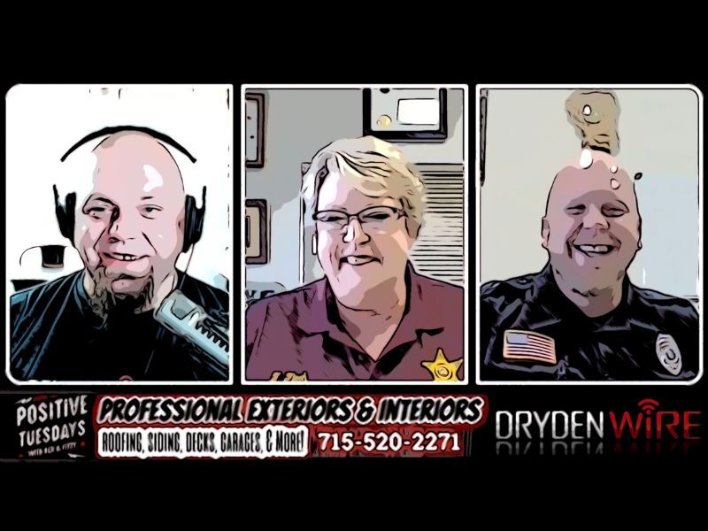WATCH: Sheriff Finch And Chief Olson Join Ben On This Week's 'Positive Tuesday' Show!