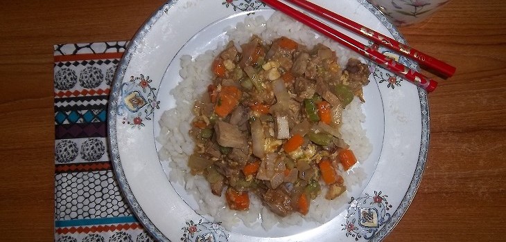 Using Leftovers Creatively as 'Simple Seconds': Stir Fry