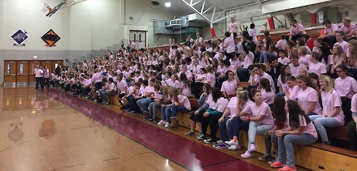 Spooner Middle School Students to Fight Breast Cancer