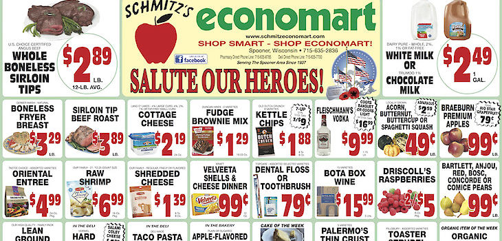 'Salute Our Heroes' This Week at Economart!