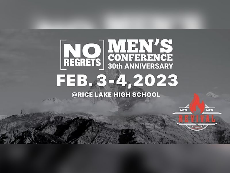 Mountain Men To Host 'No Regrets' Conference Feb. 3-4 In Rice Lake