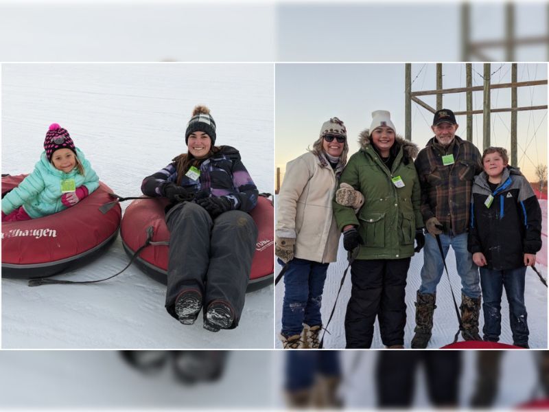 Kinship Of Polk County Holds Snowtubing Event For Kids