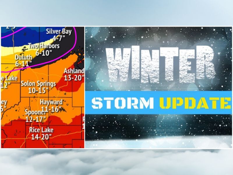 Severe Snowstorm Could Bring Up To 20 Inches Of Snow To Our Area