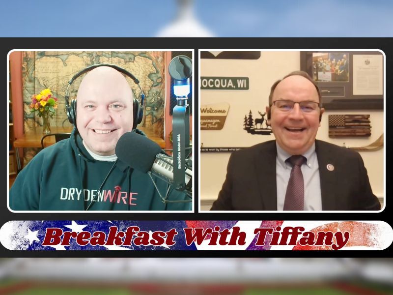 WATCH: Rep. Tom Tiffany Live Chat On DrydenWire - March, 2023