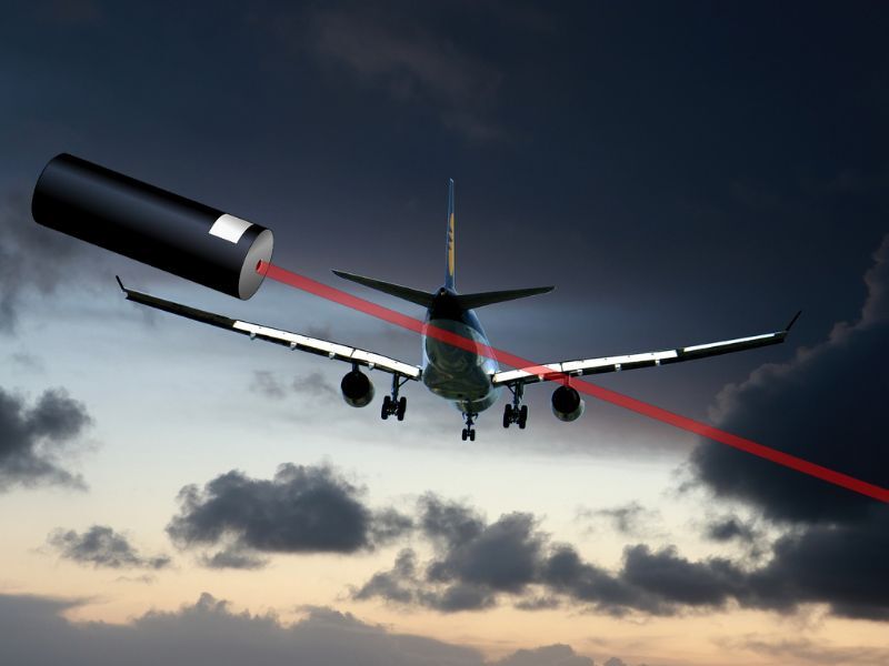 Man Sentenced To 2 Years For Aiming Laser At Aircraft