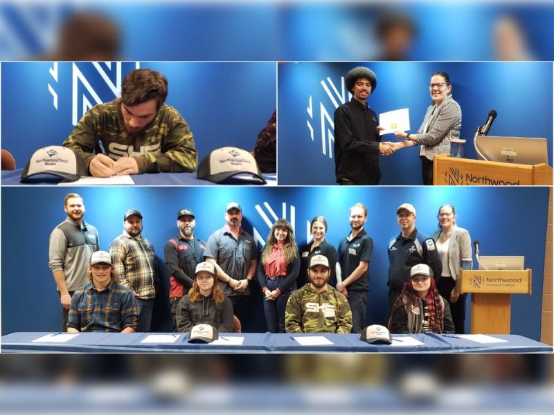 Northwood Tech Students Participate in National Signing Day Event