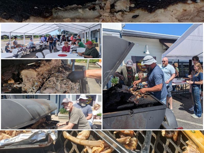 Community Support Soars At Shell Lake Pig Roast, Funds 3rd Of July Fireworks Spectacle