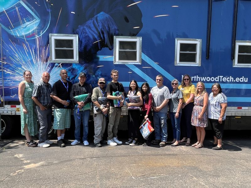 Northwood Tech Celebrated Mobile Welding Lab’s First Graduates
