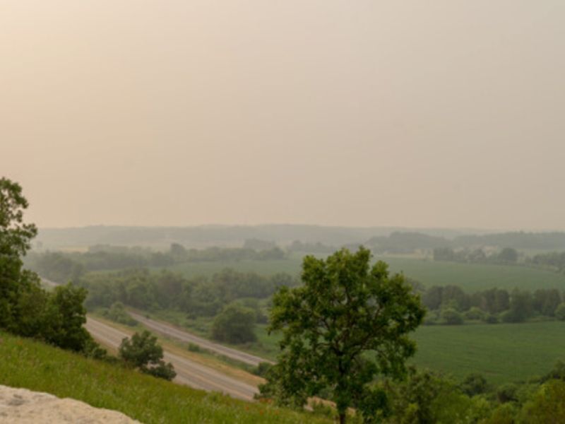 Wisconsin DNR Issues Statewide Air Quality Advisory Due To Canadian Wildfire Smoke