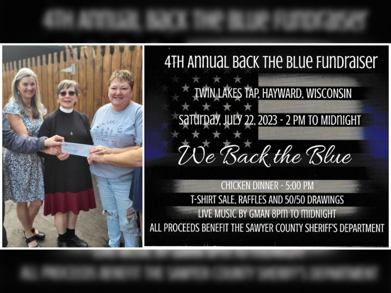 Ascension Episcopal Church In Hayward Donates Generously To 'We Back The Blue' 4th Annual Event