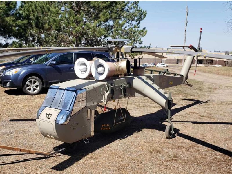ONE DAY ONLY! Second Model Helicopter On Display At The Frederic SOO Line Depot Sat., Sept. 16th
