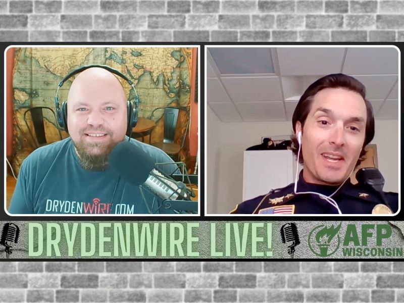 WATCH: Spooner Chief Of Police Mike Kronberger On DrydenWire Live!